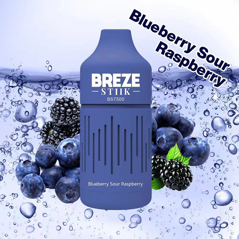 BREZE STIIK BS7500 Disposable Vape 7500 Puffs(20mg, 50mg)