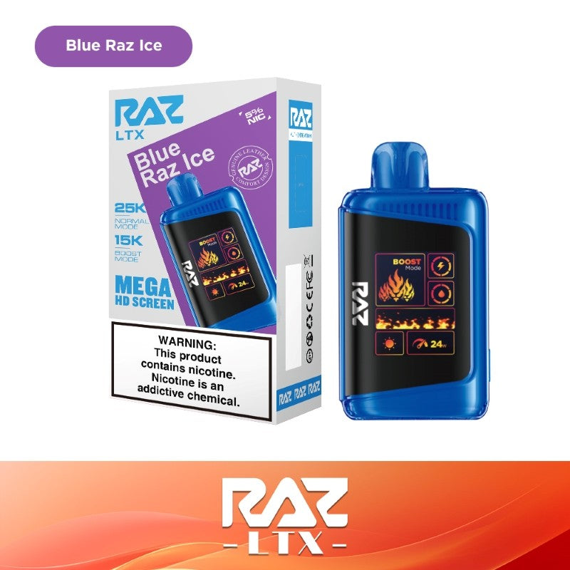 RAZ LTX 25K Disposable Vape 16ml 5%