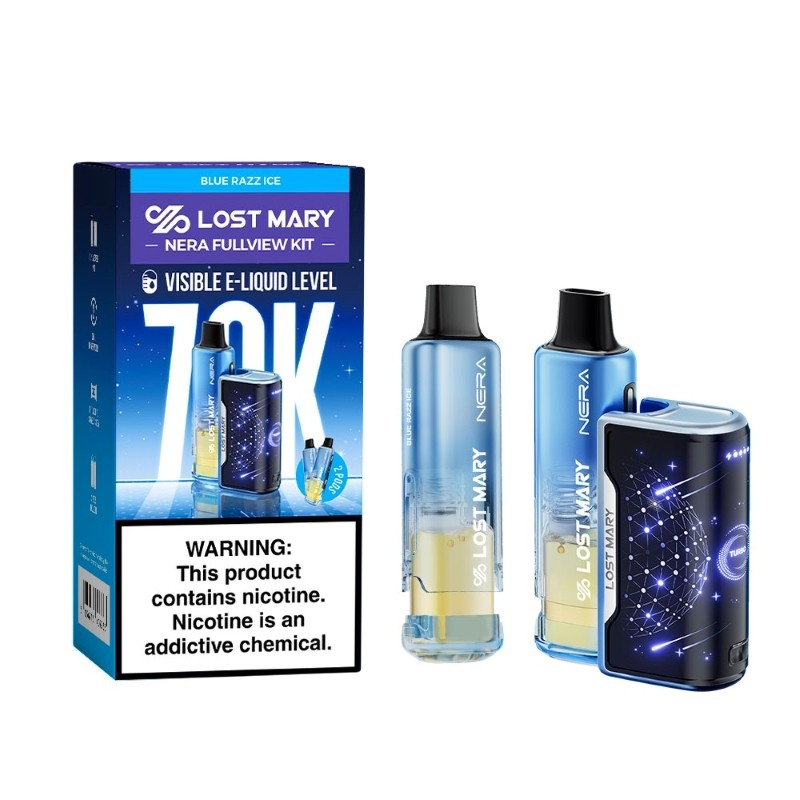Lost Mary Nera Fullview 70K Disposable Vape Kit 24ml 5%