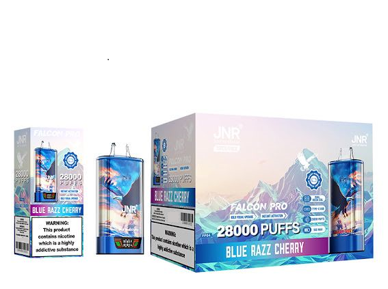JNR Falcon Pro 28k Puffs Disposable Vape-950mAh Battery, 30ml E-liquid, Multiple Nicotine 12 Flavors