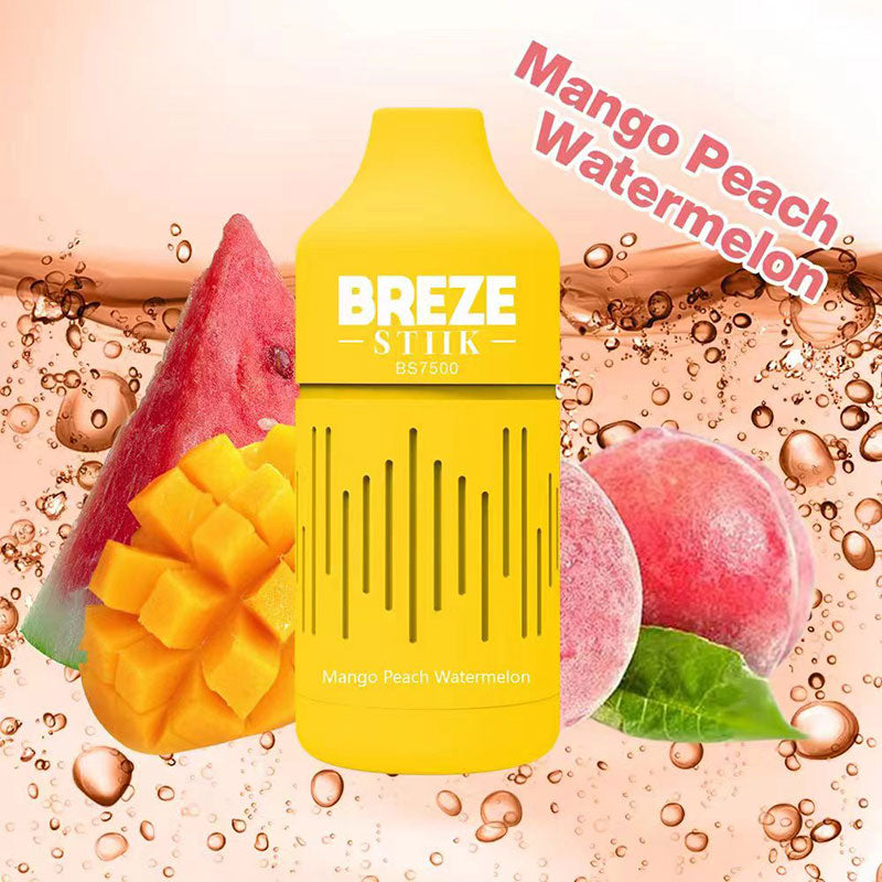 BREZE STIIK BS7500 Disposable Vape 7500 Puffs(20mg, 50mg)