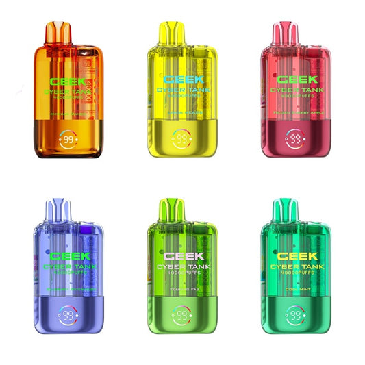 Ceek Cyber Visible Tank 40K Disposable Vape 5%