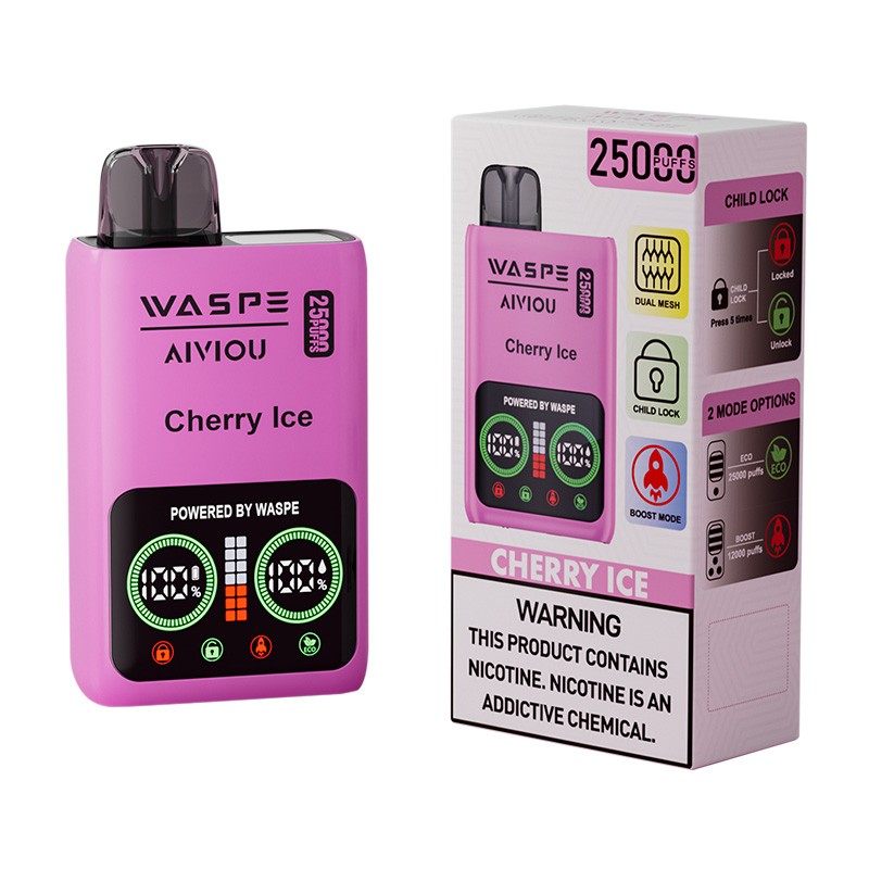 WASPE Aiviou 25000 Puffs Disposable Vape 25ml 650mah 10 Flavors
