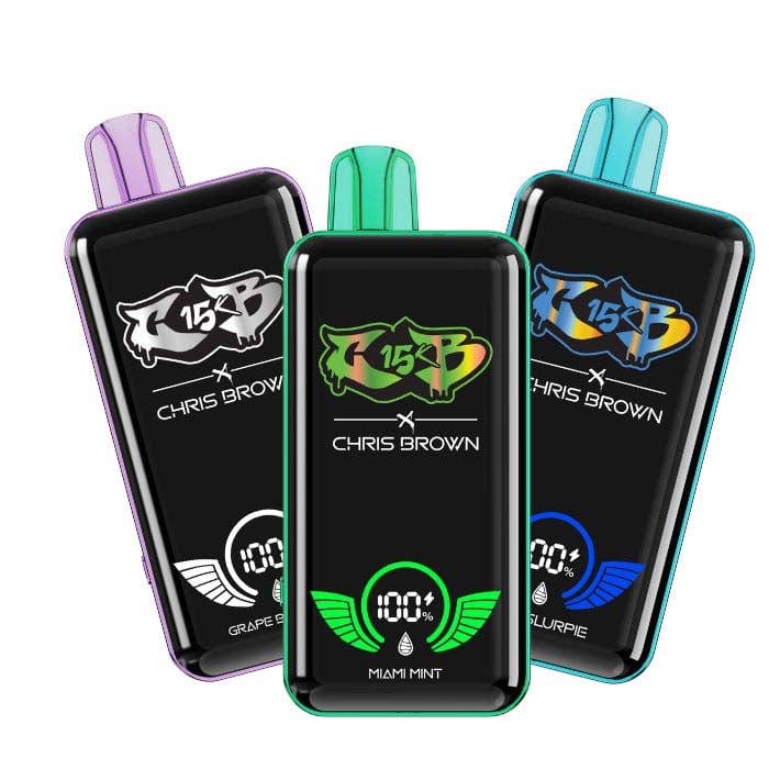 Chris Brown CB15K Disposable Vape 5% 15000 Puffs