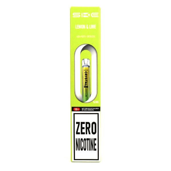 SKE Crystal Bar 600 puffs Disposable Vape 0mg,2ml 500mAh ,17flavours.
