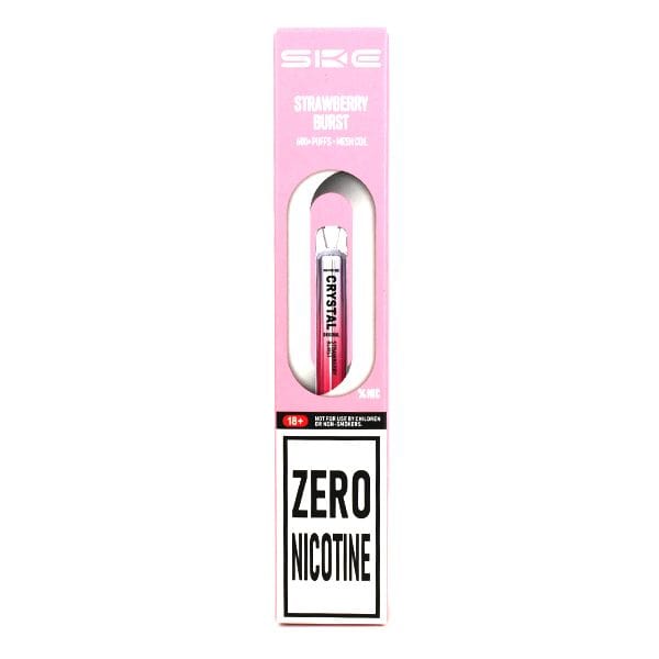 SKE Crystal Bar 600 puffs Disposable Vape 0mg,2ml 500mAh ,17flavours.