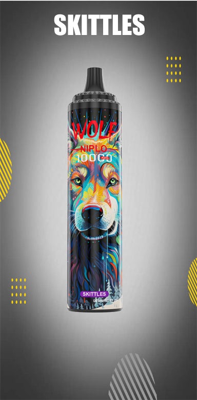 JNR Wolf 5% Disposable 10000 Puffs Available 19 Flavors