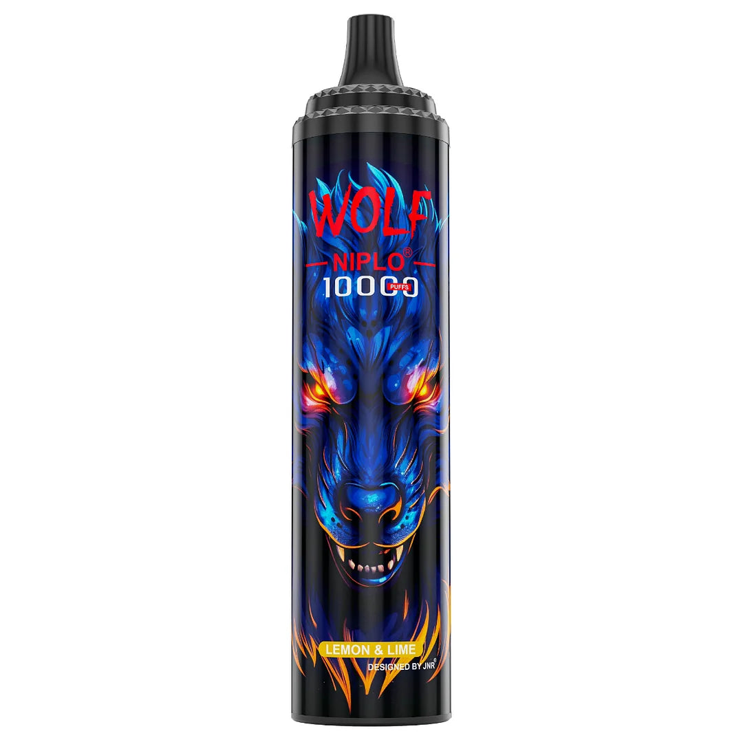 JNR Wolf Niplo 5% Disposable 10000 (Box of 10) 19 Flavors