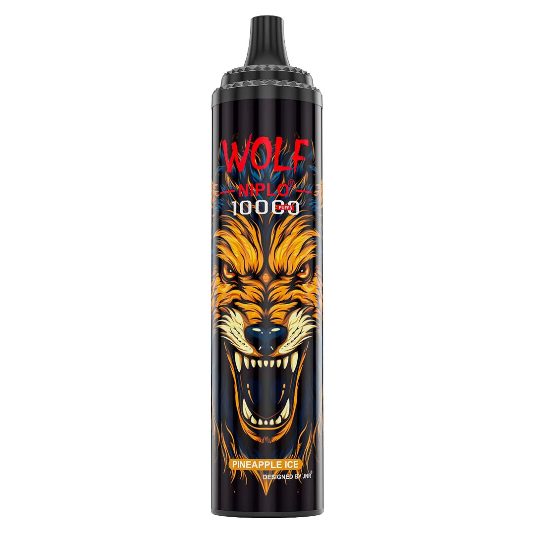 JNR Wolf Niplo 5% Disposable 10000 (Box of 10) 19 Flavors