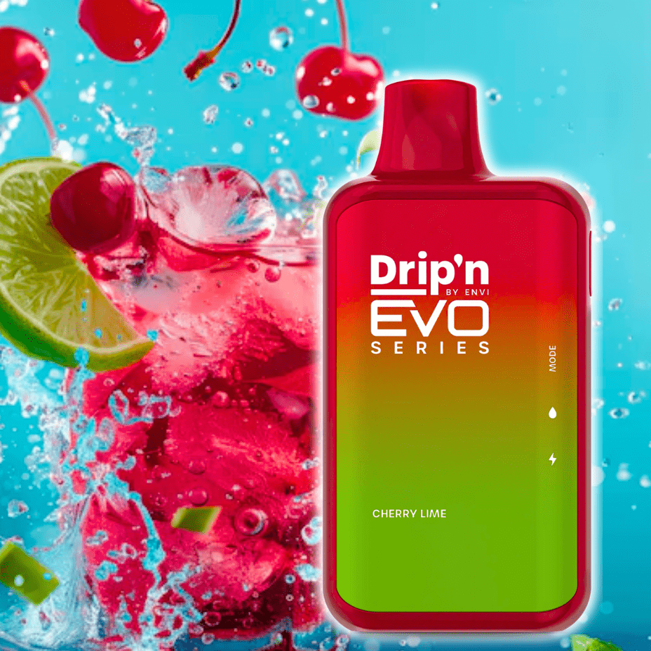 Drip'n Envi EVO 28k Disposable Vape-Cherry Lime