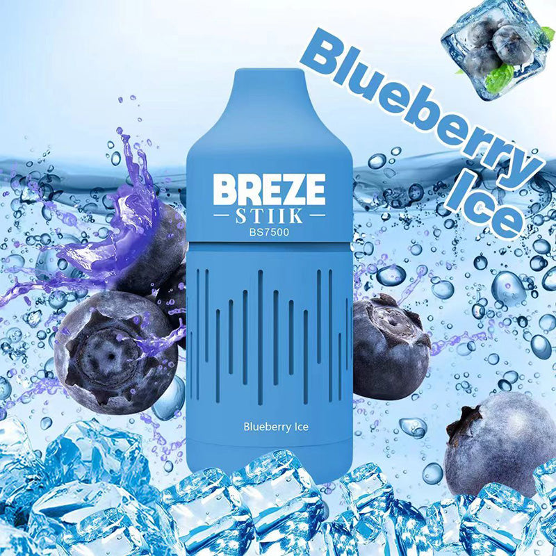 BREZE STIIK BS7500 Disposable Vape 7500 Puffs(20mg, 50mg)