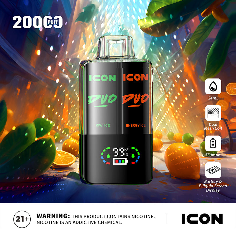 PRIMA ICON DUO 20000 Puffs Disposable Vape Wholesale