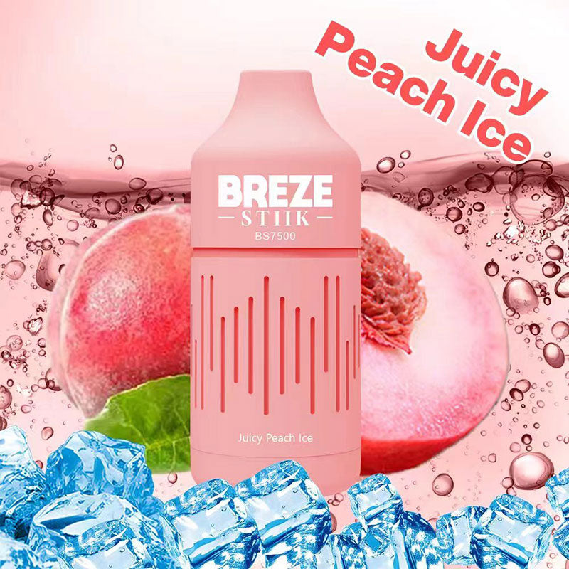 BREZE STIIK BS7500 Disposable Vape 7500 Puffs(20mg, 50mg)