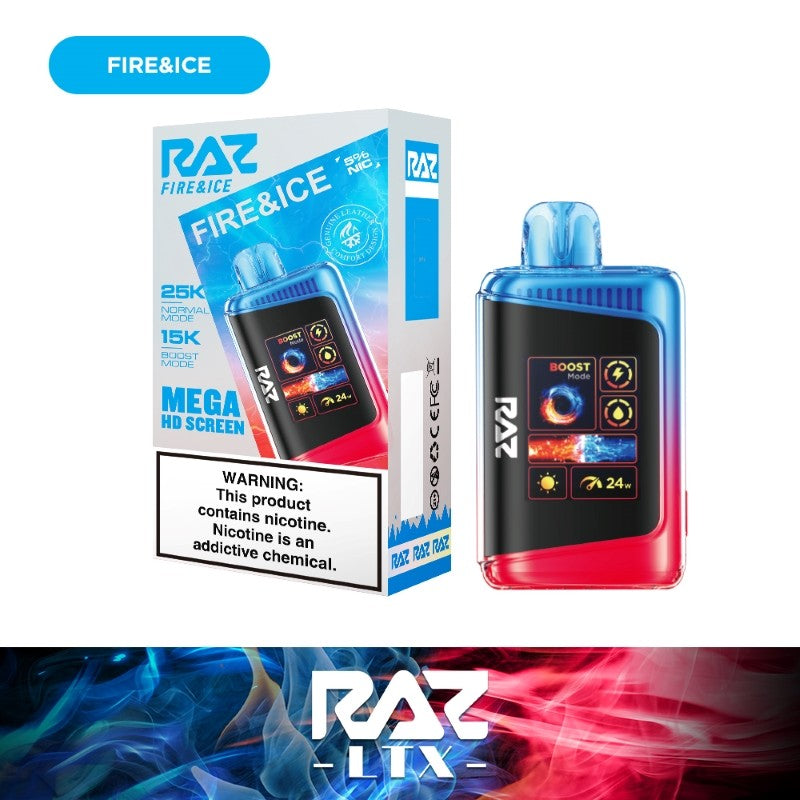RAZ LTX 25K Disposable Vape 16ml 5%