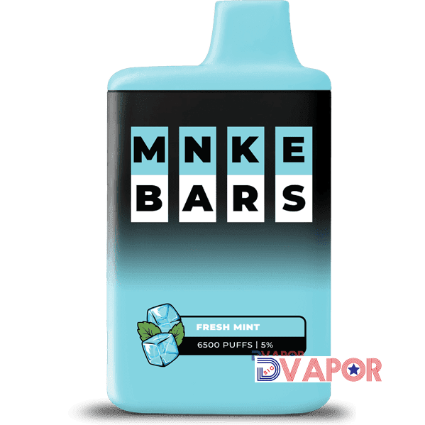 CLEARANCE (Non-Refundable) MNKE Bar 16ml 6500 Puff 5% Rechargeable Disposable Vape