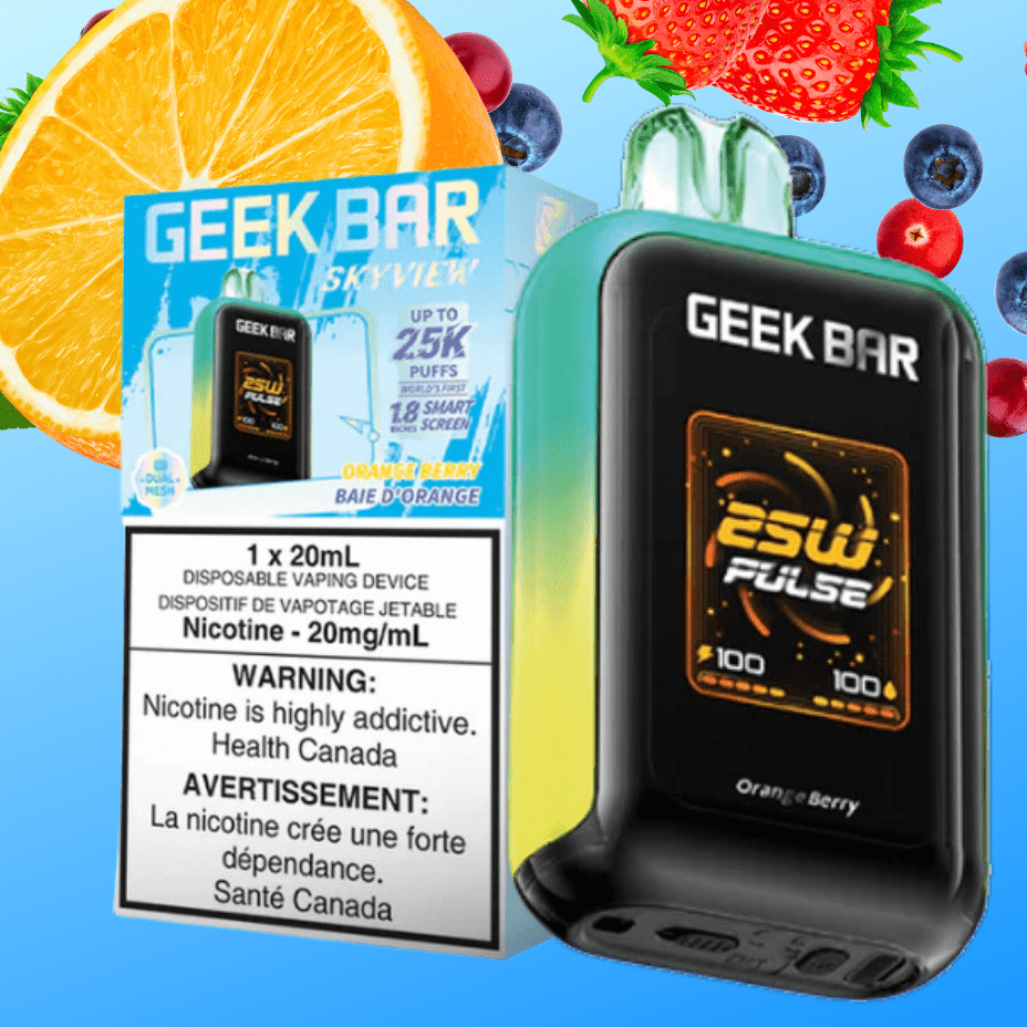 Geek Bar Skyview 25K Disposable Vape - Orange Berry