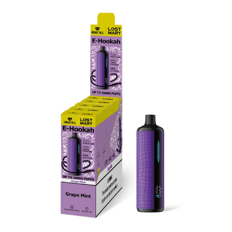 Lost Mary E-hookah X Urban Tale 26000 Disposable Vape 0.6%