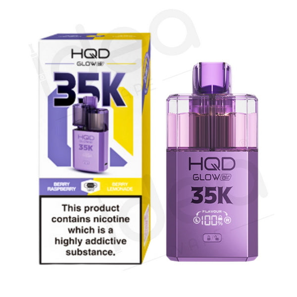 HQD Glow Air 35K Pod Vape Kit