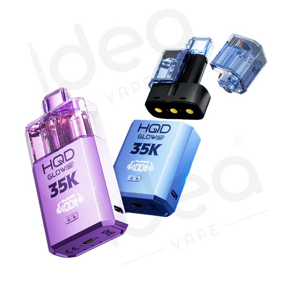 HQD Glow Air 35K Pod Vape Kit
