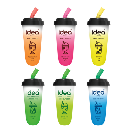 Idea Vape Mini Cup 6500 Vape Rechargeable Top Brand Disposable Vape Bars Pens  Wholesale,Mini Cup 6.5K Kit Nicotine Free-Idea