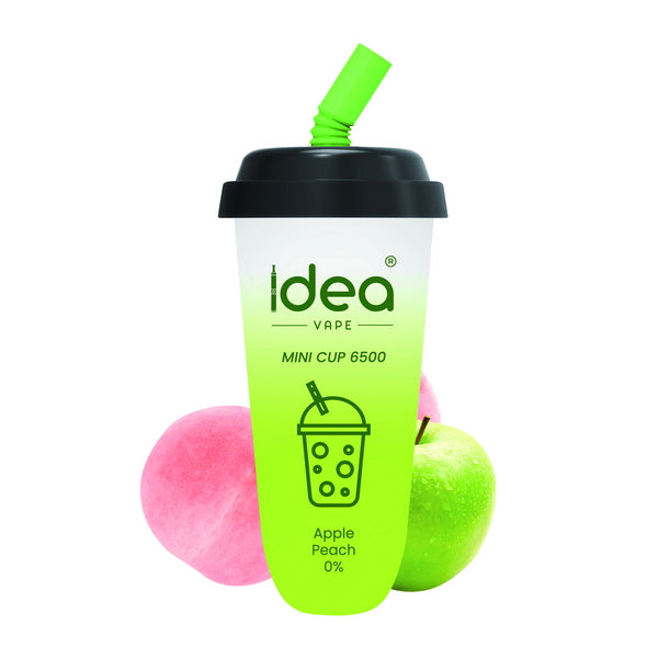 Idea Vape Mini Cup 6500 Puffs Top Brand Disposable Vape Bars Pens Wholesale,BOX OF 10 PCS Idea Vape Mini Cup 6.5K Kit Nicotine Free-Idea