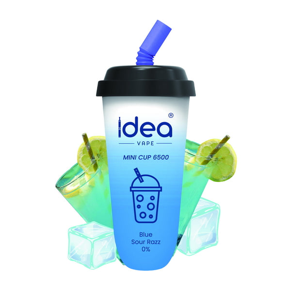 Idea Vape Mini Cup 6500 Puffs Top Brand Disposable Vape Bars Pens Wholesale,BOX OF 10 PCS Idea Vape Mini Cup 6.5K Kit Nicotine Free-Idea