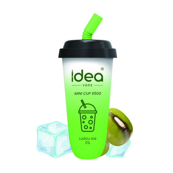 Idea Vape Mini Cup 6500 Puffs Top Brand Disposable Vape Bars Pens Wholesale,BOX OF 10 PCS Idea Vape Mini Cup 6.5K Kit Nicotine Free-Idea