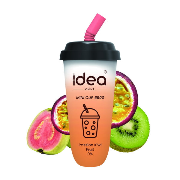 Idea Vape Mini Cup 6500 Puffs Top Brand Disposable Vape Bars Pens Wholesale,BOX OF 10 PCS Idea Vape Mini Cup 6.5K Kit Nicotine Free-Idea