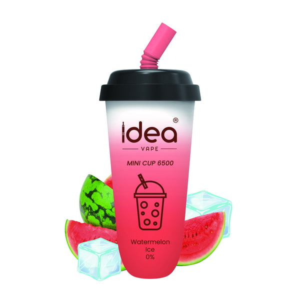 Idea Vape Mini Cup 6500 Puffs Top Brand Disposable Vape Bars Pens Wholesale,BOX OF 10 PCS Idea Vape Mini Cup 6.5K Kit Nicotine Free-Idea