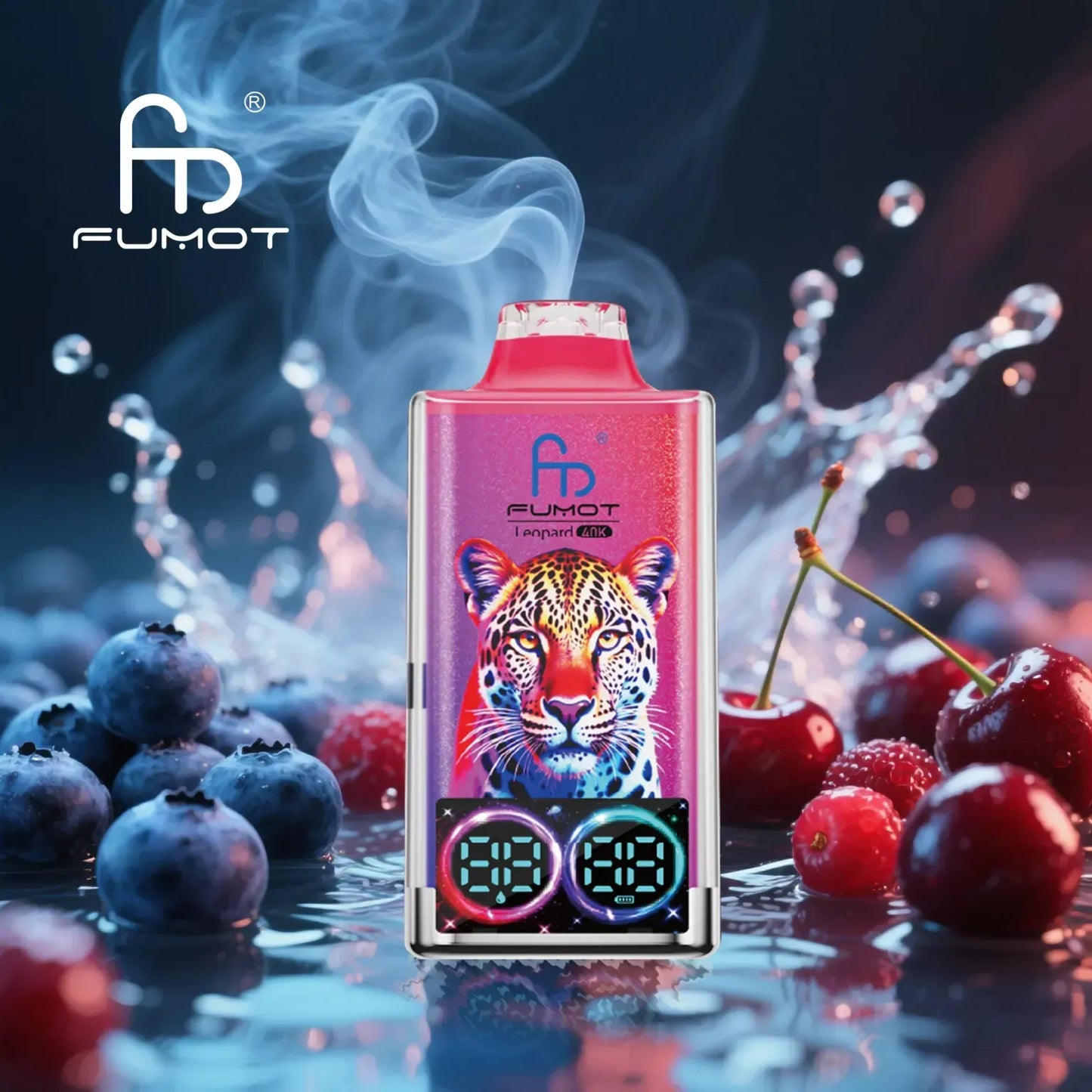 Fumot Leopard 40K Puffs Low Nicotine Bulk Buy Wholesale Authentic Disposable Vapes