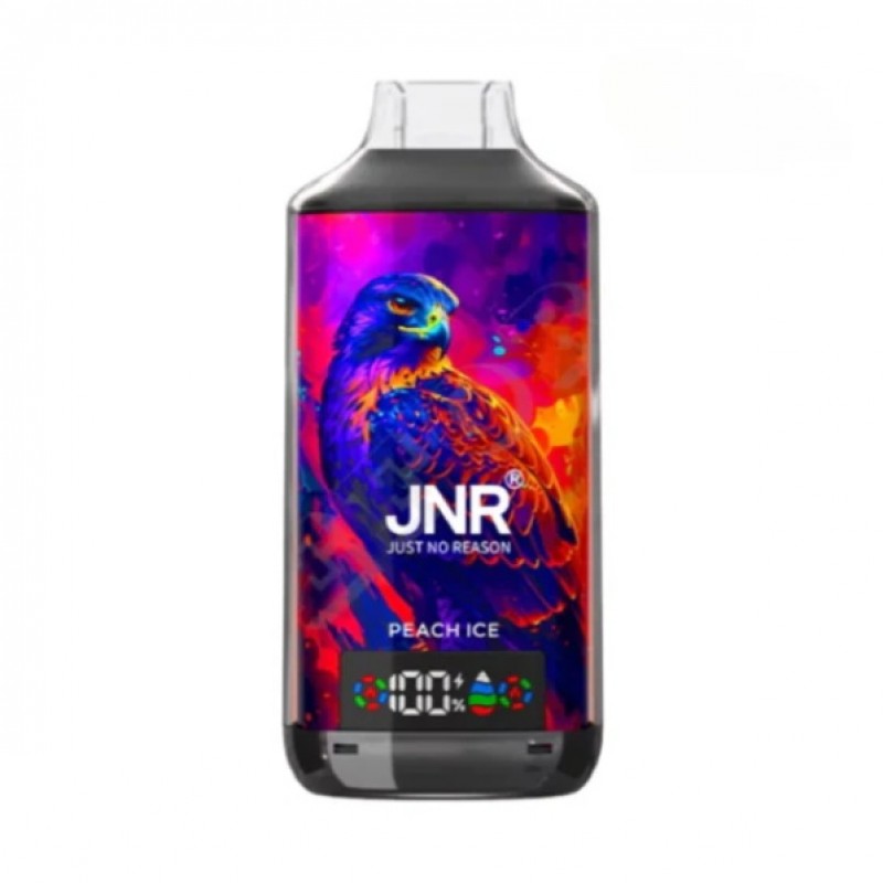JNR Falcon X 18000 (0/2/5% Nic) | 0.6Ω Mesh Coil-Disposable Vape 18000 Puffs -950mAh Battery, 24ml E-liquid, Multiple Nicotine 11 Flavors