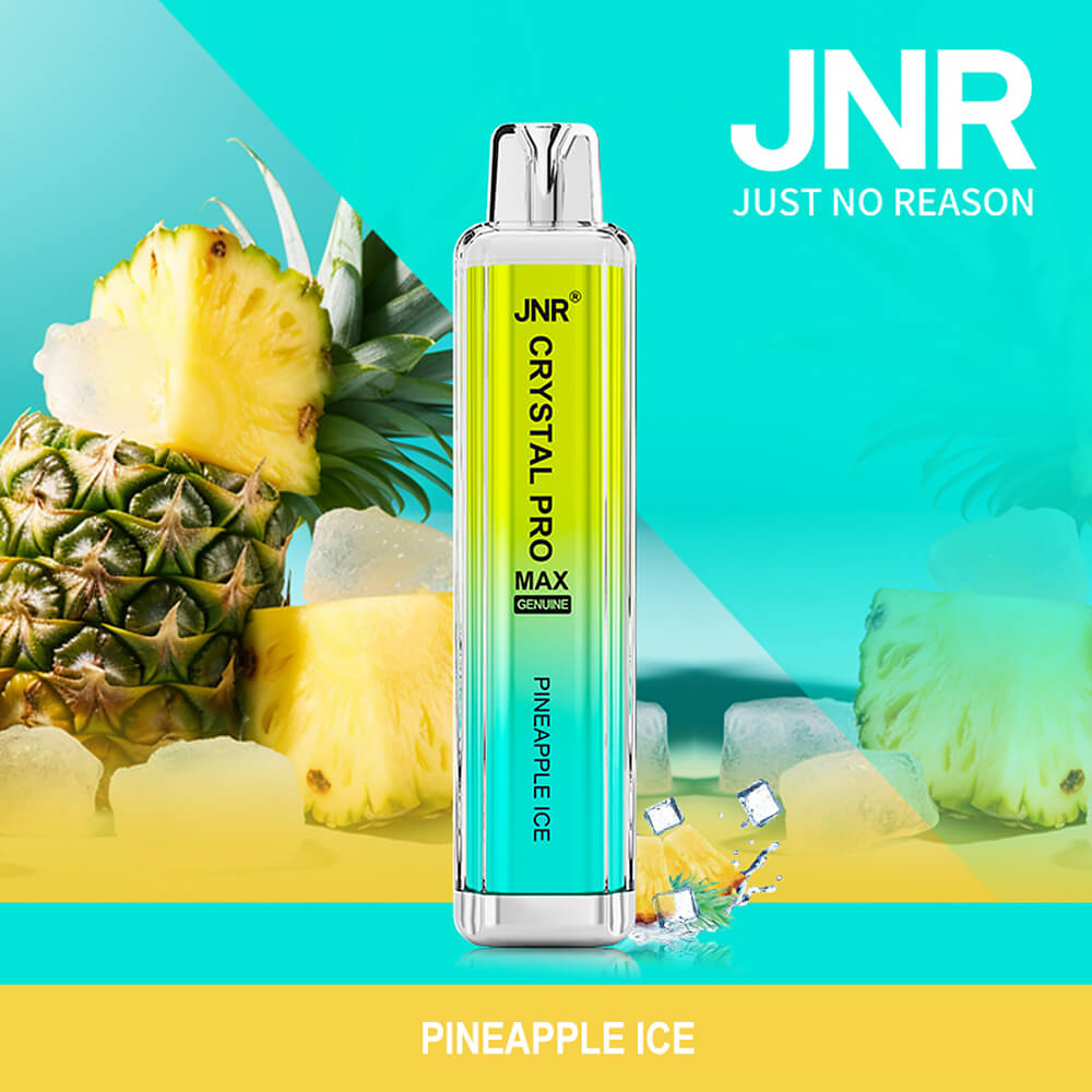 JNR CRYSTAL PRO MAX 5000 Puffs Disposable Vape(2% 5%Nicotine )20ML 20 Flavors In Sales
