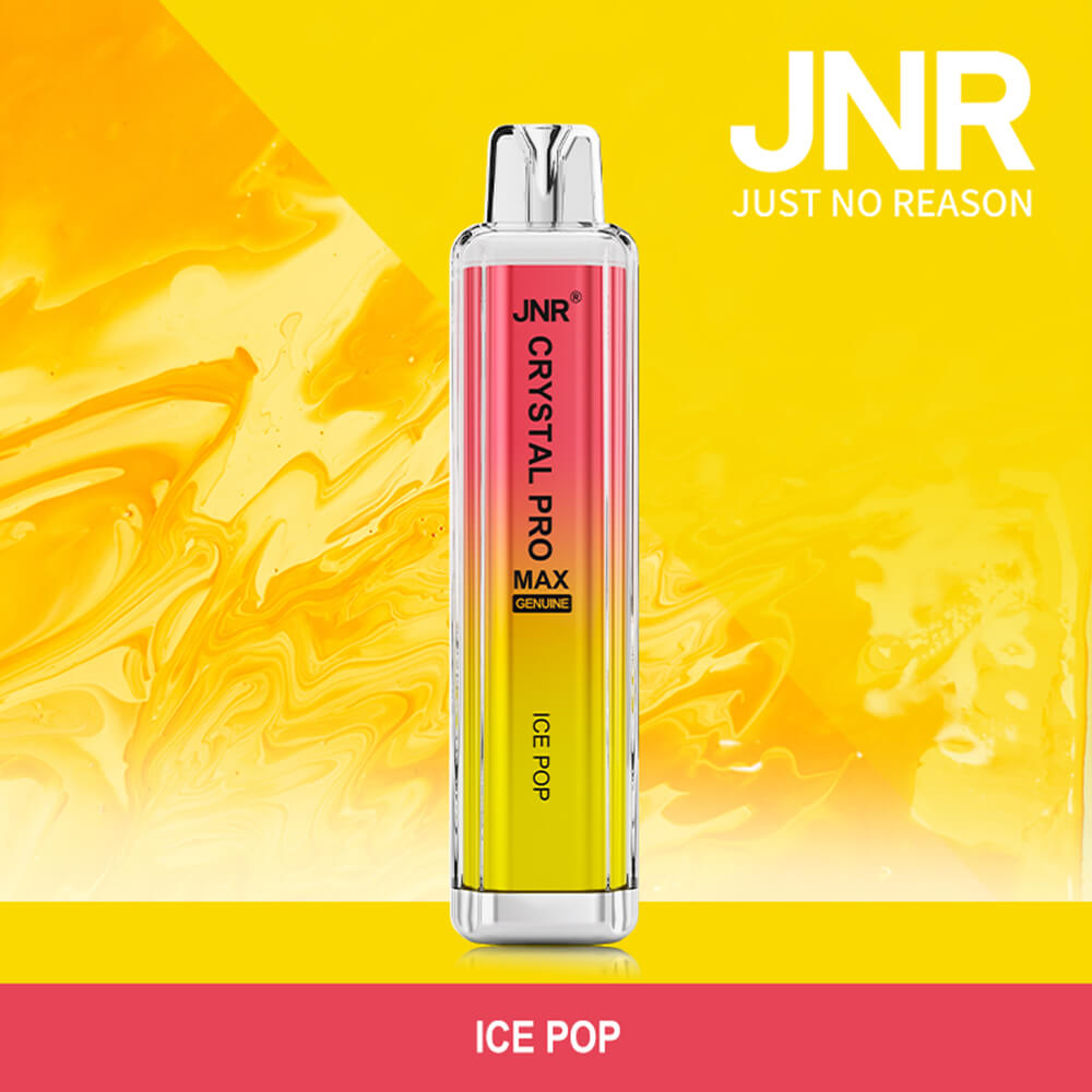 JNR CRYSTAL PRO MAX 5000 Puffs Disposable Vape(2% 5%Nicotine )20ML 20 Flavors In Sales