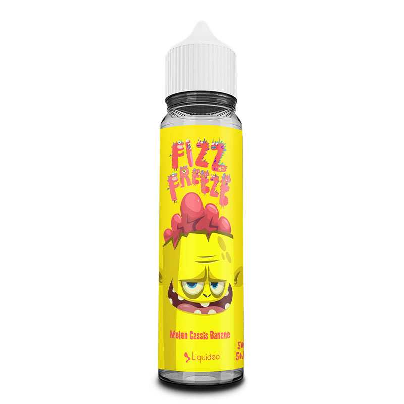 LIQUIDEO Fizz & Freeze Melon Cassis Banane - E-liquide 50ml