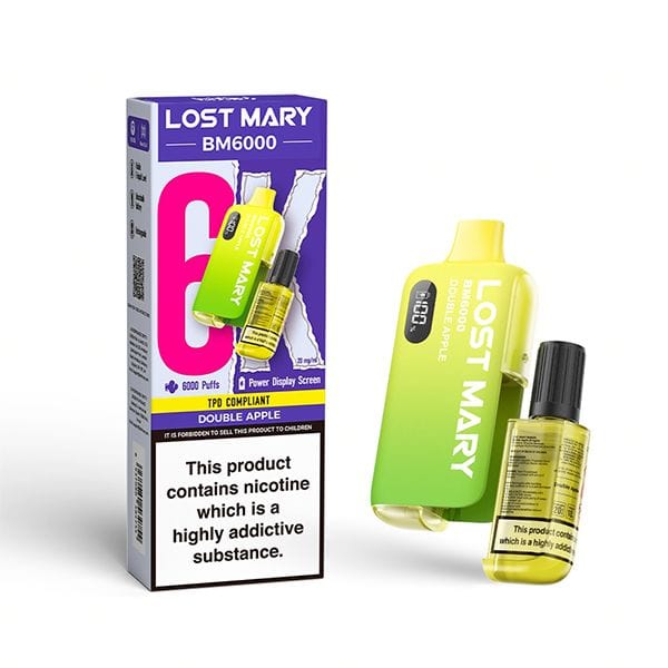 Lost Mary BM6000 Disposable Vape,650mAh 17+ Lost Mary Flavours.