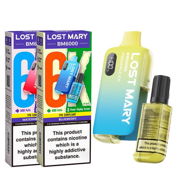 Lost Mary BM6000 Prefilled Vape Kit