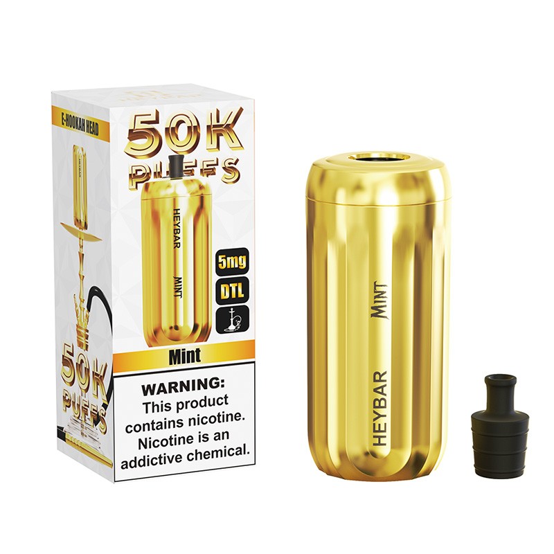 Heybar E-Hookah 50K Disposable Vape 0.5%