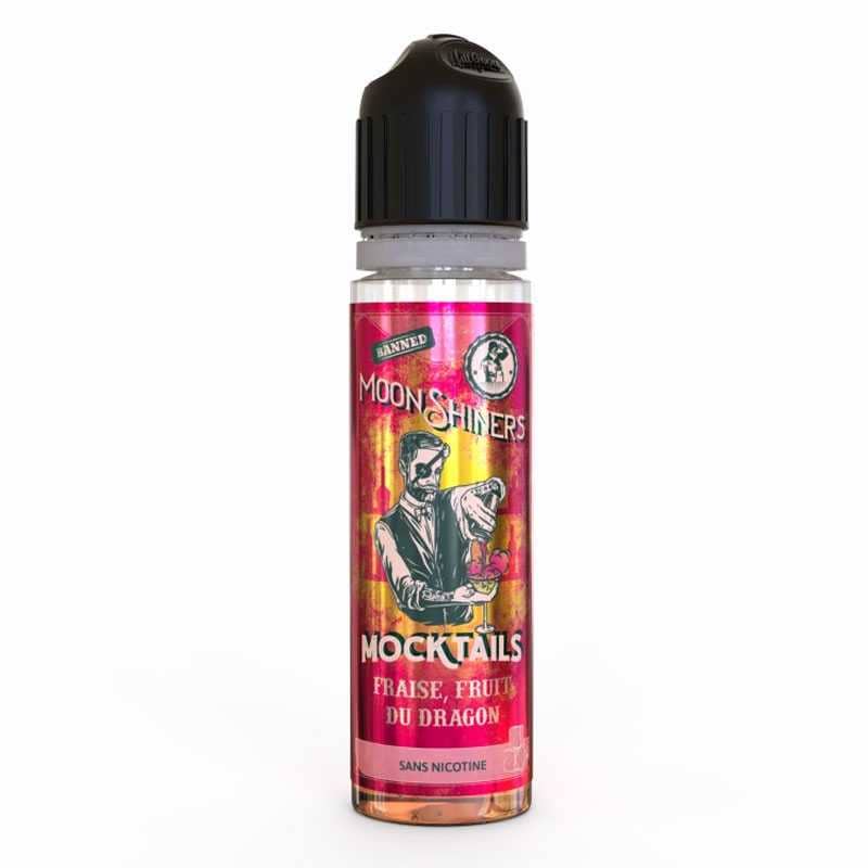 MOONSHINERS Mocktails Fraise Fruit Du Dragon - E-liquide 50ml