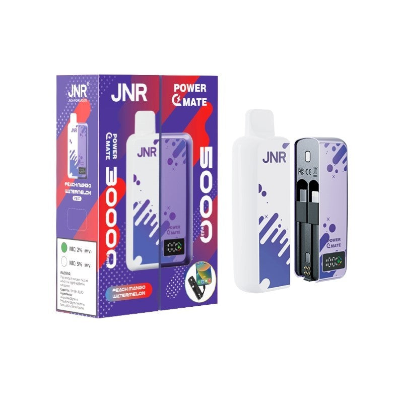 JNR PowerMate 30K Disposable Vape 19ml 5%