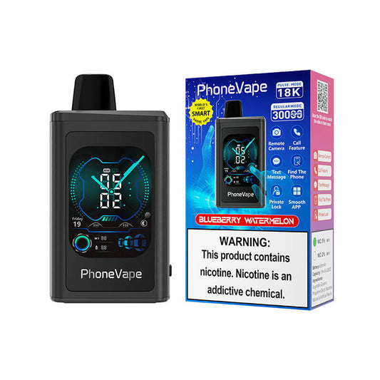 JNR PhoneVape 30000 Puffs Disposable Vape  19mL 850mAh 10 Flavors 20mg Nicotine
