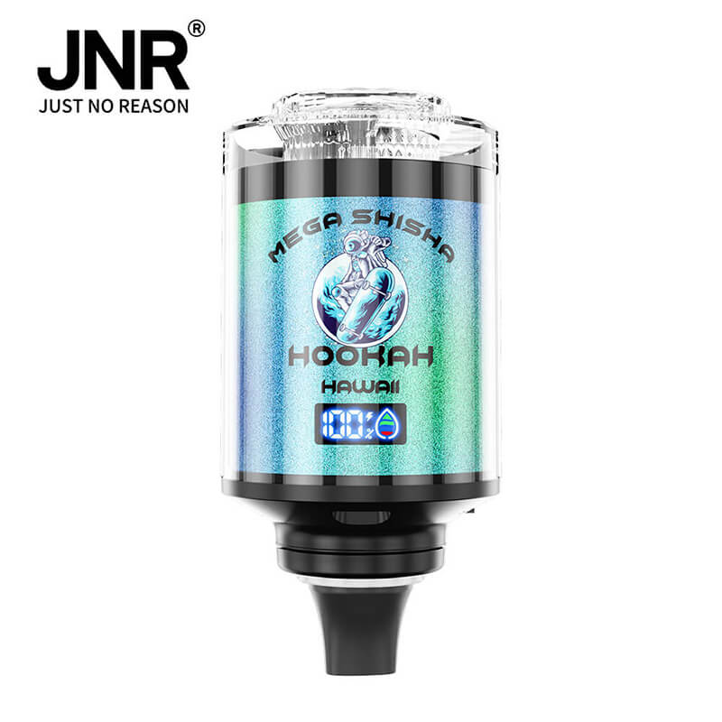 JNR Mega Shisha Hookah 100K Disposable Vape 2% Nicotine Salt 2200mAh 60ML 11 Flavors