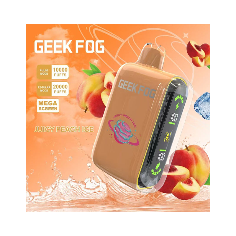 Geek Fog Pulse 20K Kit 25ml 25 ml 12 Flavors
