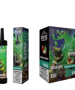 Bang 36000 Puffs Disposable Vape -650mAh Battery, 40ml E-liquid, Multiple Nicotine 12 Flavors