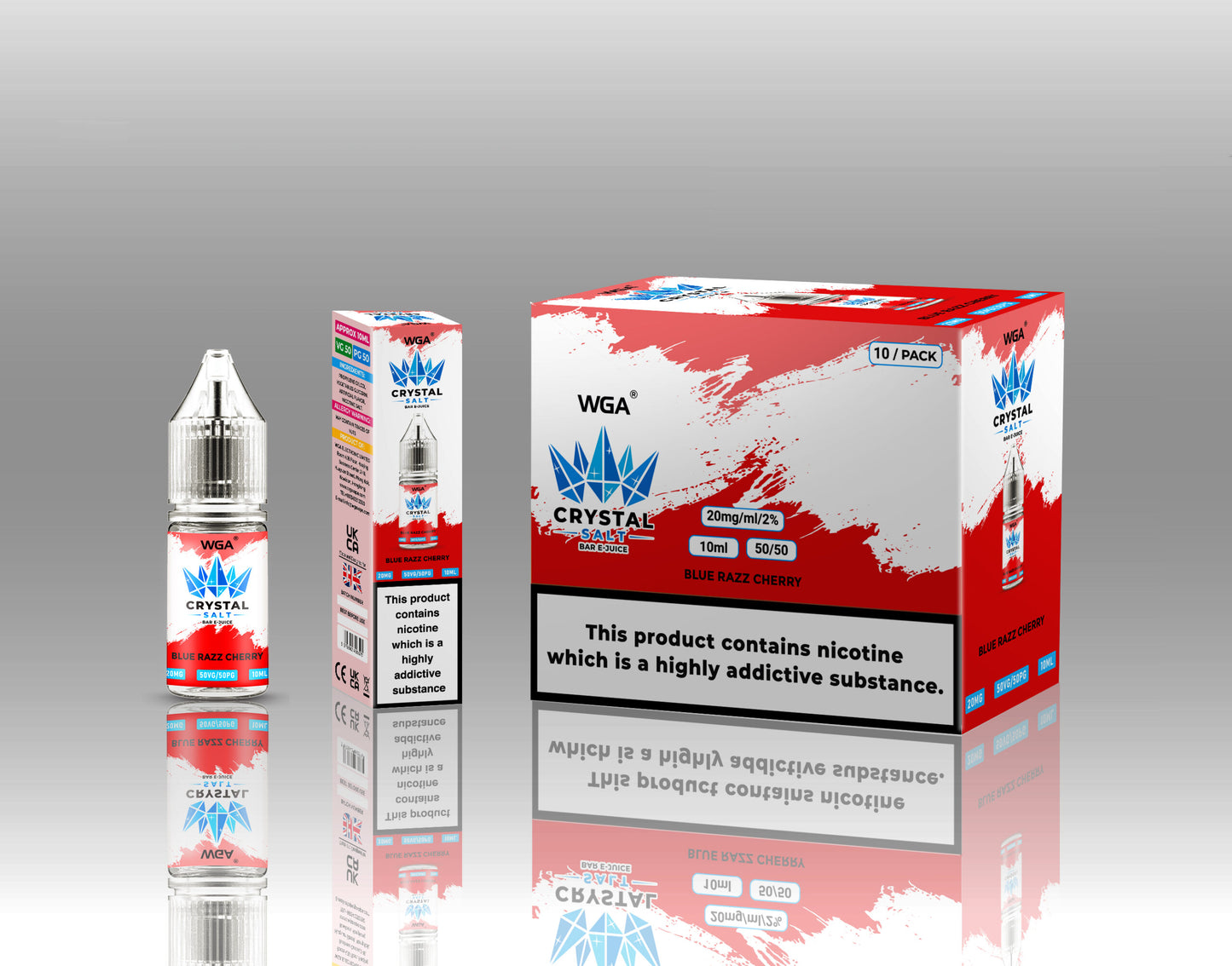 WGA 30000 Puffs Dual Flavors Disposable Vape 20ml+2ml 650mAh 15 flavors