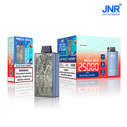 JNR Mega Box 25000 Puffs Disposable Vape 30ml 850mAh 20 Flavors