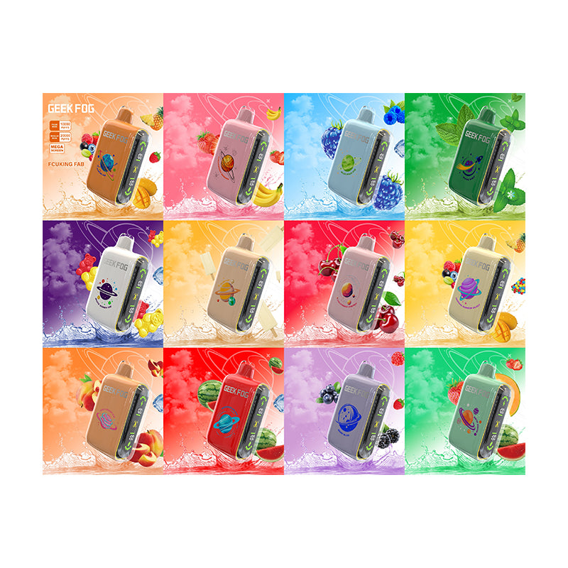 Geek Fog Pulse 20K Kit 25ml 25 ml 12 Flavors