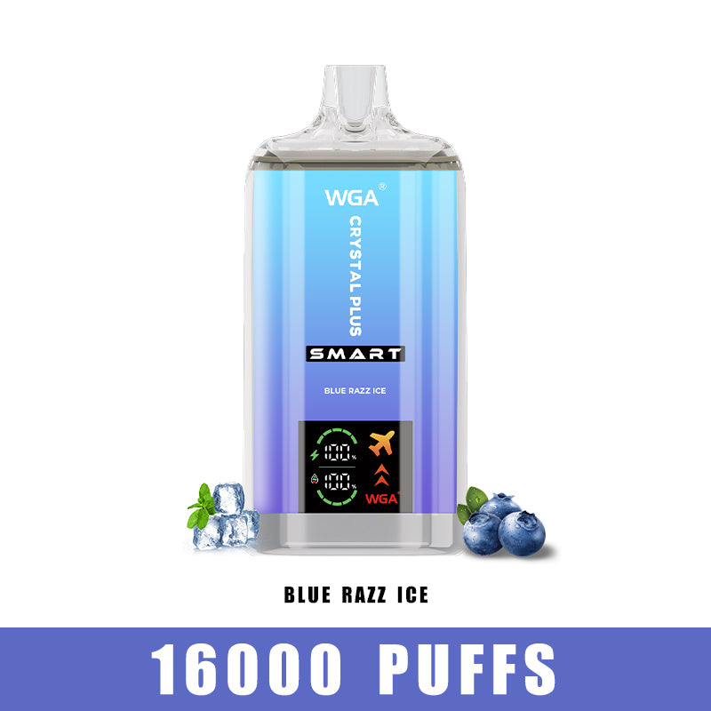 WGA Crystal Plus 16000 Puffs Disposable Vape 27ml 650mAh 12 Flavors