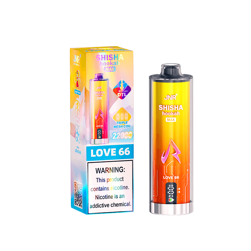 JNR Shisha Hookah Max 22000 PuffsDisposable Vape-1100mAh Battery, 29ml E-liquid, Multiple Nicotine 15 Flavors