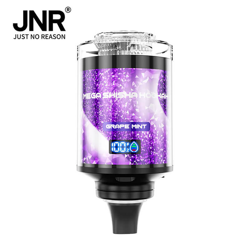 JNR Mega Shisha Hookah 100K Disposable Vape 2% Nicotine Salt 2200mAh 60ML 11 Flavors