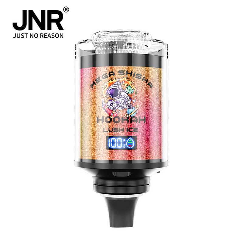 JNR Mega Shisha Hookah 100K Disposable Vape 2% Nicotine Salt 2200mAh 60ML 11 Flavors